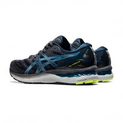 Asics Men's Gel-Nimbus 23 Running Shoe - Carrier Grey/Digital Aqua - Regular (D) Shoes 10 Asics Men's Gel-Nimbus 23 Running Shoe - Carrier Grey/Digital Aqua - Regular (D) Shoes