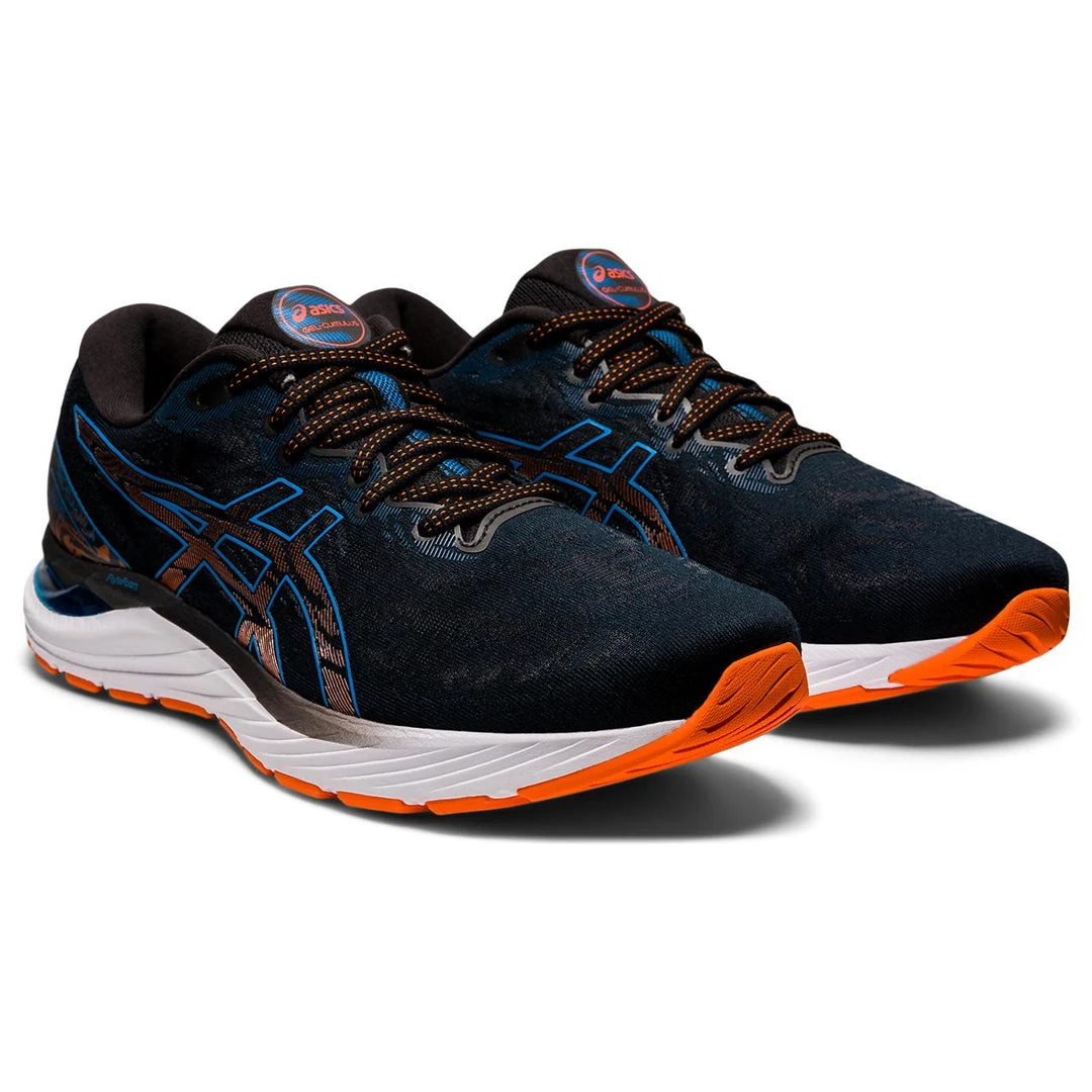 Asics Shoes Men's Gel Cumulus 23 Running Shoe: Black/Reborn Blue - Regular (D) 3 Asics Shoes Men's Gel Cumulus 23 Running Shoe: Black/Reborn Blue - Regular (D)