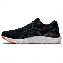 Asics Shoes Men's Gel Cumulus 23 Running Shoe: Black/Reborn Blue - Regular (D)