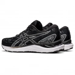 Asics Shoes Men's Gel Cumulus 23 Running Shoe: Black/White - Regular (D)