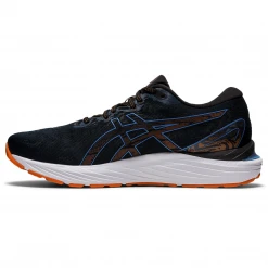 Asics Men's Gel Cumulus 23 Running Shoe: Black/Reborn Blue - Wide (2E) Shoes