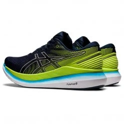 Asics Men's Glideride 2 Running Shoes - French Blue/Hazard Green- Regular (D) 10 Asics Men's Glideride 2 Running Shoes - French Blue/Hazard Green- Regular (D)
