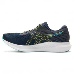 Asics Men's Evoride 2 Running Shoe - French Blue/Hazard Green - Regular (D) Shoes