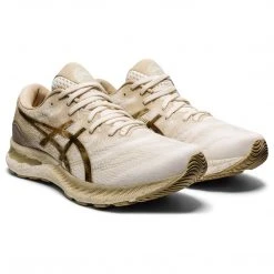 Asics Men's Gel-Nimbus 23 Running Shoe - Cream/Putty - Regular (D) Shoes 9 Asics Men's Gel-Nimbus 23 Running Shoe - Cream/Putty - Regular (D) Shoes