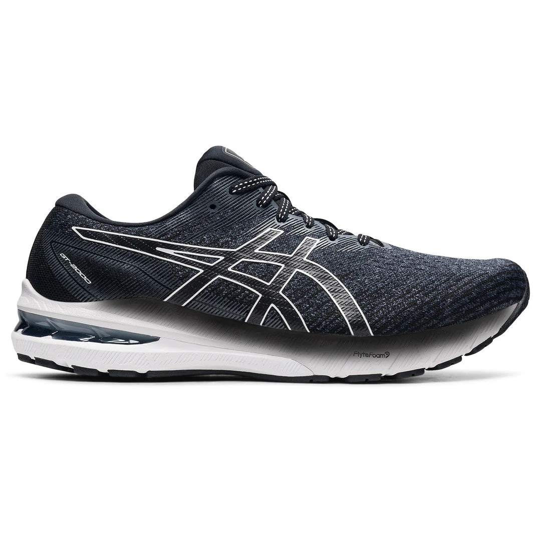 Asics Men's GT 2000 10 Running Shoe - Black/White - Regular (D) 1 Asics Men's GT 2000 10 Running Shoe - Black/White - Regular (D)