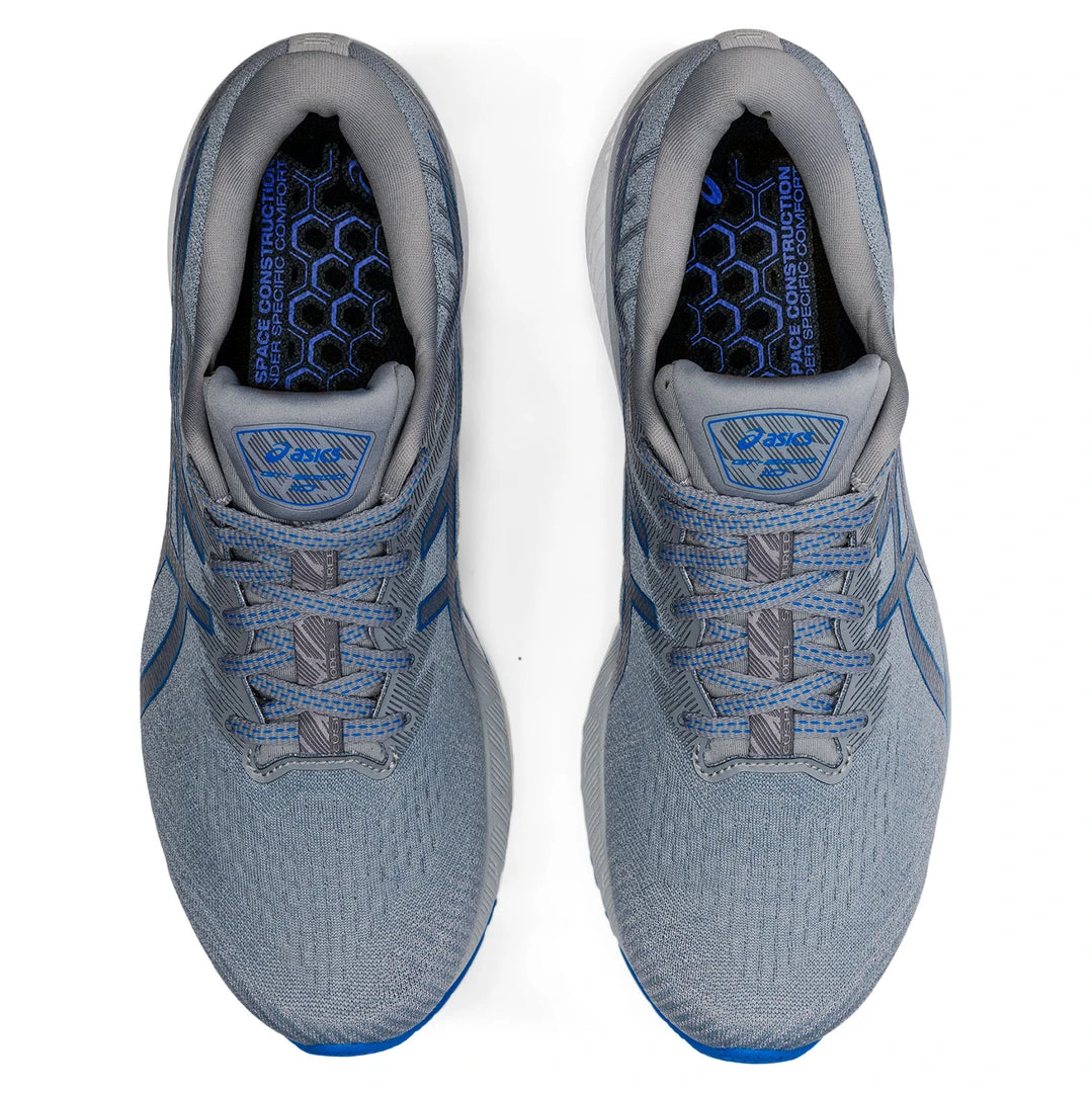 Asics Men's GT-2000 10 Running Shoe - Sheet Rock/Electric Blue - Wide (2E) Shoes 3 Asics Men's GT-2000 10 Running Shoe - Sheet Rock/Electric Blue - Wide (2E) Shoes