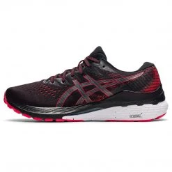 Asics Men's Gel-Kayano 28 Running Shoe - Black/Electric Red - Regular (D)