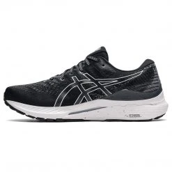 Asics Men's Gel-Kayano 28 Running Shoe - Black/White - Extra Wide (4E) Shoes