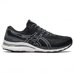 Asics Men's Gel-Kayano 28 Running Shoe - Black/White - Wide (2E) Shoes