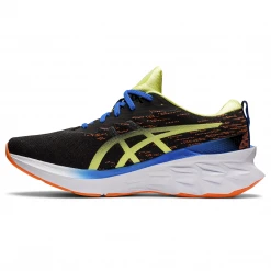 Asics Men's Novablast 2 Running Shoe - Black/Shocking Orange - Regular (D)