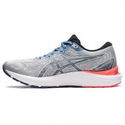 Asics Men's Gel-Cumulus 23 Celebration Of Sport Running Shoe - Piedmont Grey/White - Regular (D) Shoes