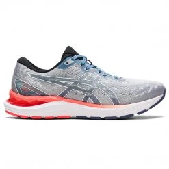 Asics Men's Gel-Cumulus 23 Celebration Of Sport Running Shoe - Piedmont Grey/White - Regular (D) Shoes