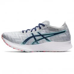 Asics Men's Magic Speed Running Shoe - Glacier Grey/Thunder Blue - Regular (D)
