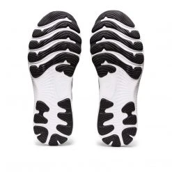 Asics Shoes Men's Gel Nimbus 24 Running Shoe: Black/White - Wide (2E) 13 Asics Shoes Men's Gel Nimbus 24 Running Shoe: Black/White - Wide (2E)