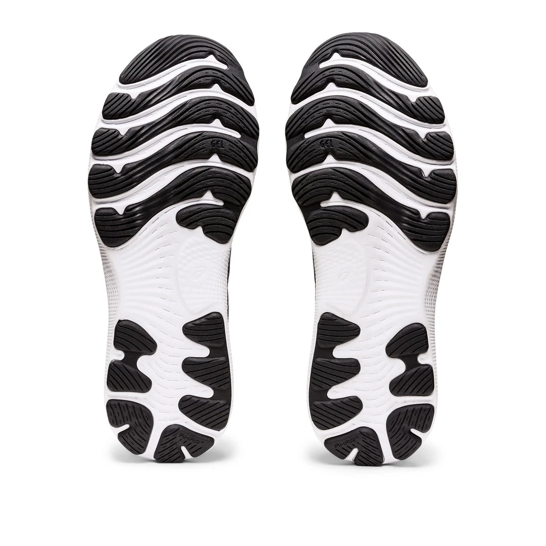 Asics Shoes Men's Gel Nimbus 24 Running Shoe: Black/White - Wide (2E) 7 Asics Shoes Men's Gel Nimbus 24 Running Shoe: Black/White - Wide (2E)