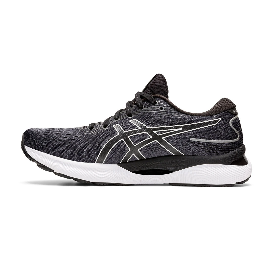 Asics Shoes Men's Gel Nimbus 24 Running Shoe: Black/White - Wide (2E) 2 Asics Shoes Men's Gel Nimbus 24 Running Shoe: Black/White - Wide (2E)
