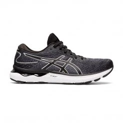 Asics Shoes Men's Gel Nimbus 24 Running Shoe: Black/White - Wide (2E)