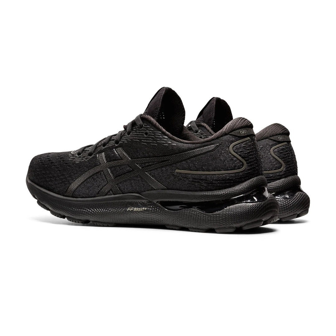 Asics Men's Gel-Nimbus 24 Running Shoe - Black/Black - Regular (D) 5 Asics Men's Gel-Nimbus 24 Running Shoe - Black/Black - Regular (D)