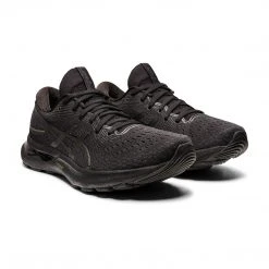 Asics Men's Gel-Nimbus 24 Running Shoe - Black/Black - Regular (D) 10 Asics Men's Gel-Nimbus 24 Running Shoe - Black/Black - Regular (D)