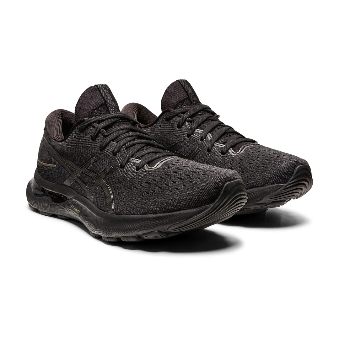 Asics Men's Gel-Nimbus 24 Running Shoe - Black/Black - Regular (D) 4 Asics Men's Gel-Nimbus 24 Running Shoe - Black/Black - Regular (D)