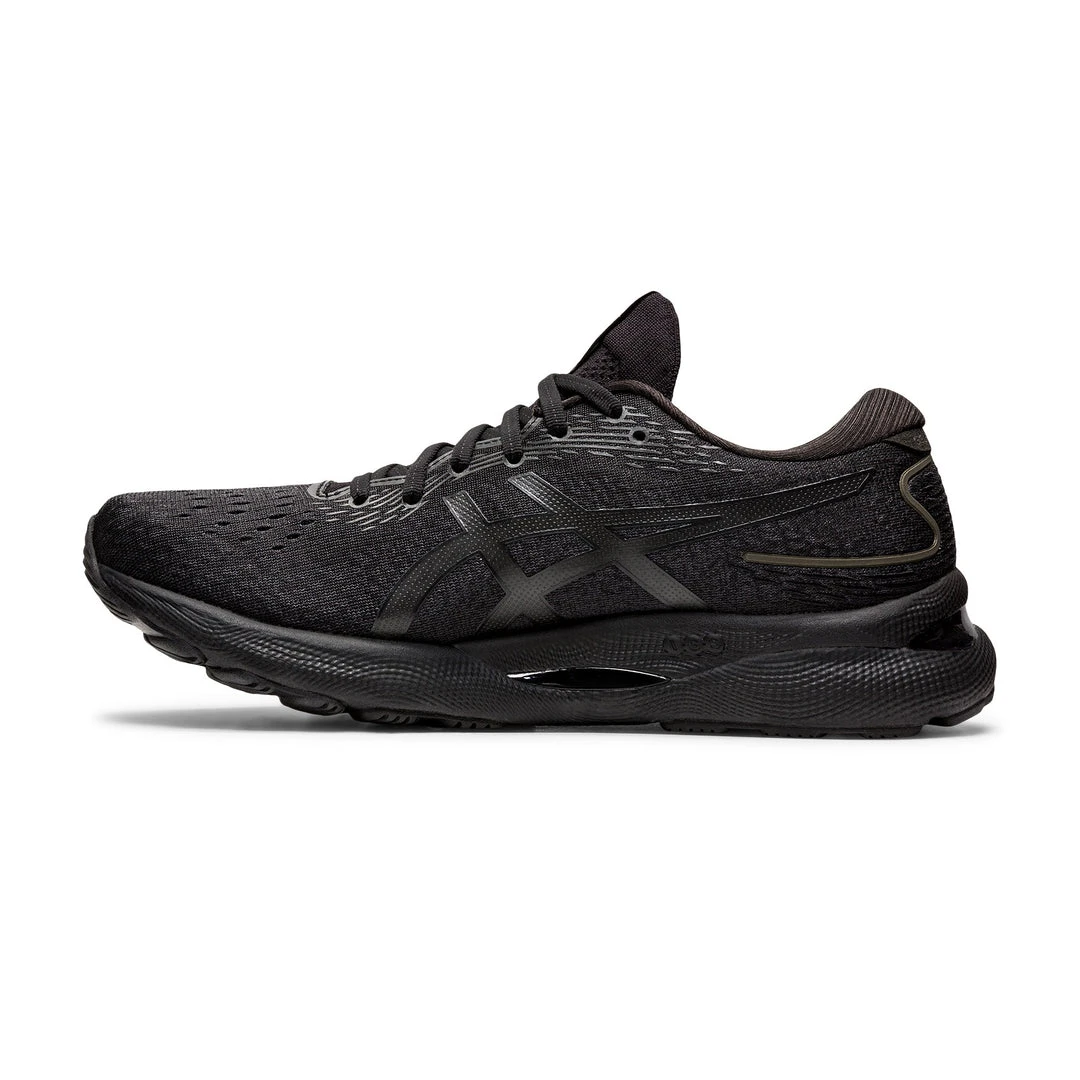 Asics Men's Gel-Nimbus 24 Running Shoe - Black/Black - Regular (D) 2 Asics Men's Gel-Nimbus 24 Running Shoe - Black/Black - Regular (D)