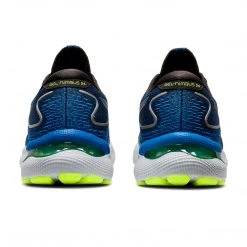 Asics Shoes Men's Gel-Nimbus 24 Running Shoe - Black/Lake Drive - Regular (D) 10 Asics Shoes Men's Gel-Nimbus 24 Running Shoe - Black/Lake Drive - Regular (D)