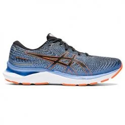 Asics Shoes Men's Gel-Cumulus 24 Running Shoe - Black/Shocking Orange - Regular (D)