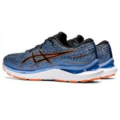Asics Shoes Men's Gel-Cumulus 24 Running Shoe - Black/Shocking Orange - Regular (D) 10 Asics Shoes Men's Gel-Cumulus 24 Running Shoe - Black/Shocking Orange - Regular (D)