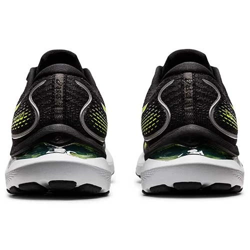 Asics Men's Gel-Cumulus 24 Running Shoe - Black/Hazard Green - Regular (D) Shoes 6 Asics Men's Gel-Cumulus 24 Running Shoe - Black/Hazard Green - Regular (D) Shoes