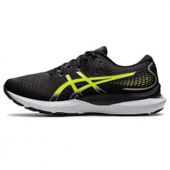 Asics Men's Gel-Cumulus 24 Running Shoe - Black/Hazard Green - Regular (D) Shoes