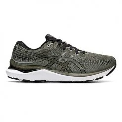 Asics Men's Gel-Cumulus 24 Running Shoe - Olive Canvas/Black - Regular (D)