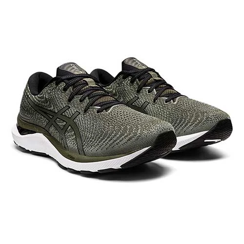 Asics Men's Gel-Cumulus 24 Running Shoe - Olive Canvas/Black - Regular (D) 3 Asics Men's Gel-Cumulus 24 Running Shoe - Olive Canvas/Black - Regular (D)