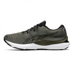 Asics Men's Gel-Cumulus 24 Running Shoe - Olive Canvas/Black - Regular (D)