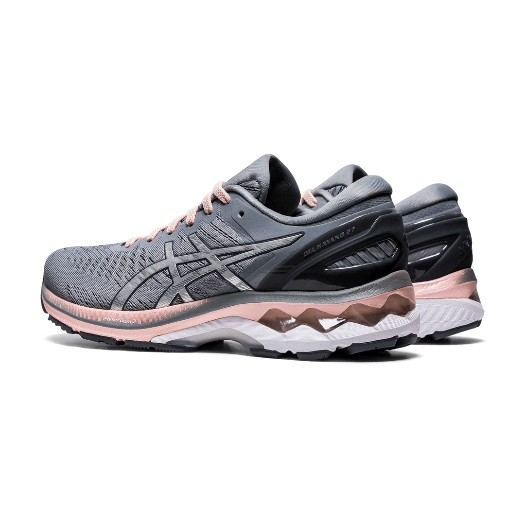 Asics Women's Gel-Kayano 27 Running Shoe - Sheet Rock/Pure Silver - Wide (D) 4 Asics Women's Gel-Kayano 27 Running Shoe - Sheet Rock/Pure Silver - Wide (D)