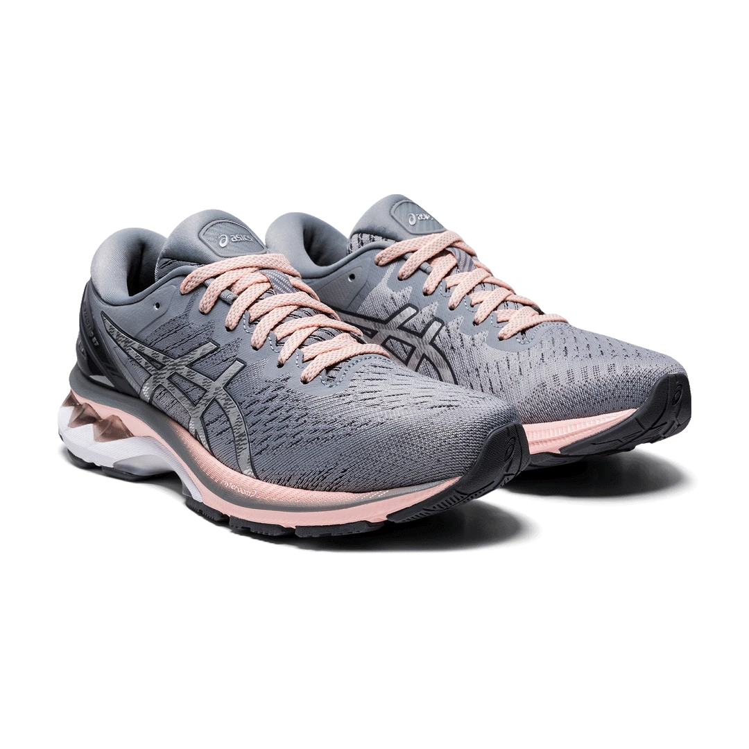 Asics Women's Gel-Kayano 27 Running Shoe - Sheet Rock/Pure Silver - Wide (D) 2 Asics Women's Gel-Kayano 27 Running Shoe - Sheet Rock/Pure Silver - Wide (D)