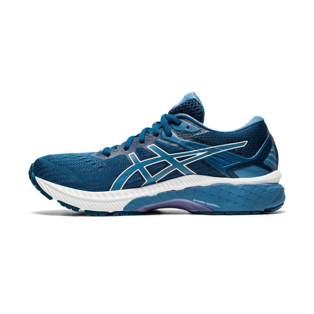 Asics Shoes Women's GT 2000 9 Running Shoe - Mako Blue/Grey Floss - Wide (D) 2 Asics Shoes Women's GT 2000 9 Running Shoe - Mako Blue/Grey Floss - Wide (D)