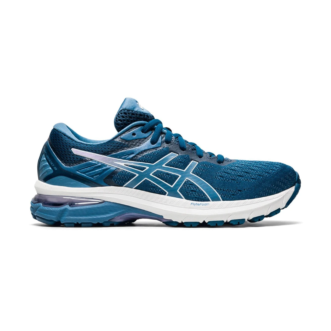 Asics Shoes Women's GT 2000 9 Running Shoe - Mako Blue/Grey Floss - Wide (D) 1 Asics Shoes Women's GT 2000 9 Running Shoe - Mako Blue/Grey Floss - Wide (D)