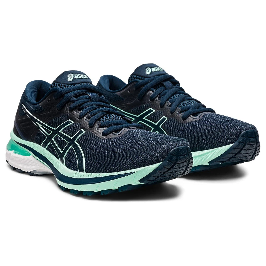 Asics Women's GT 2000 9 Running Shoe - French Blue/Fresh Ice - Regular (B) Shoes 4 Asics Women's GT 2000 9 Running Shoe - French Blue/Fresh Ice - Regular (B) Shoes