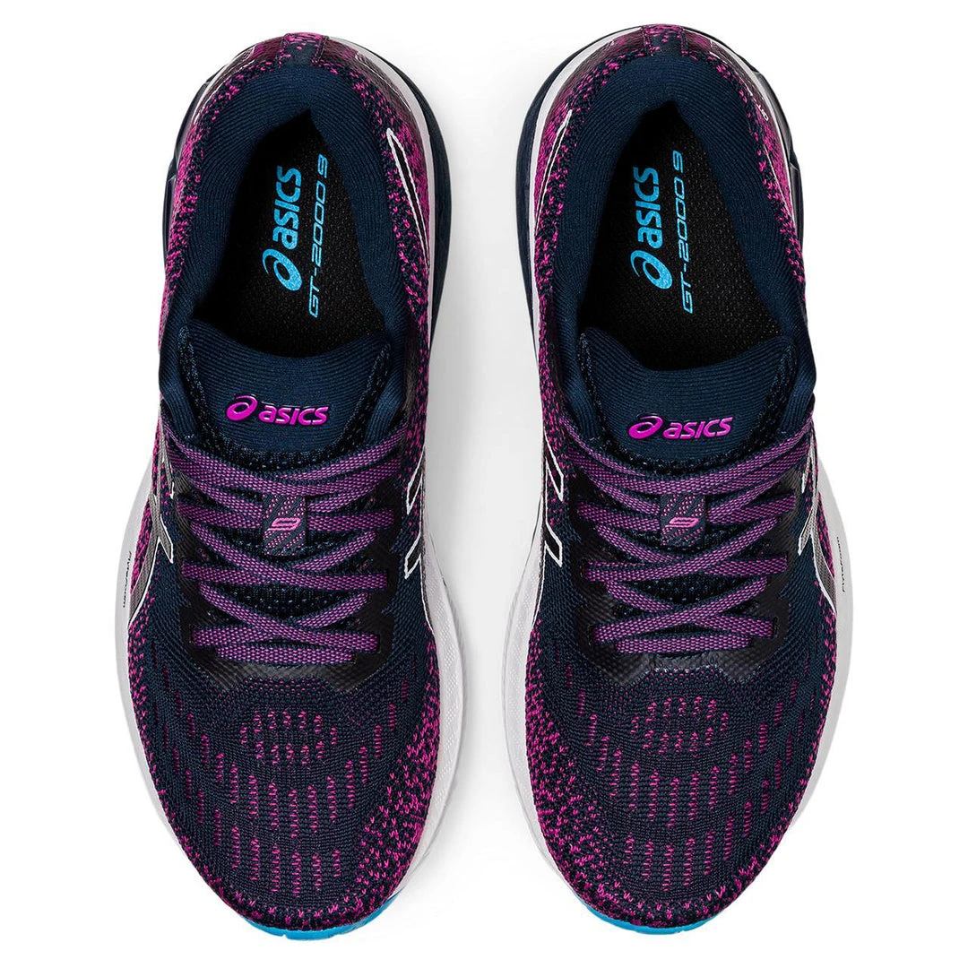 Asics Women's GT 2000 9 Running Shoe - French Blue/White - Regular (B) Shoes 6 Asics Women's GT 2000 9 Running Shoe - French Blue/White - Regular (B) Shoes