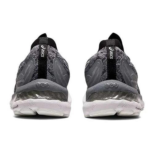 Asics Women's Gel-Nimbus 23 Knit Running Shoe - Sheet Rock/Black - Regular (B) 5 Asics Women's Gel-Nimbus 23 Knit Running Shoe - Sheet Rock/Black - Regular (B)