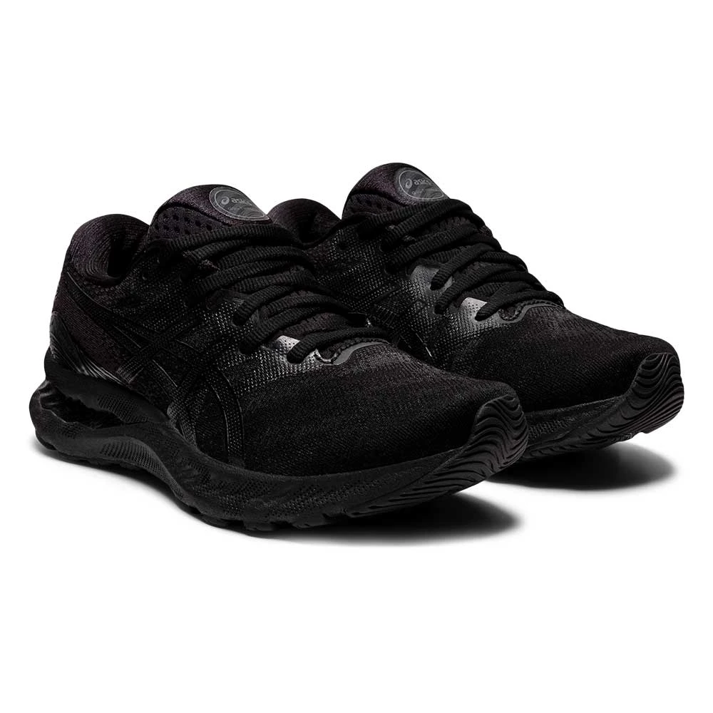 Asics Women's Gel-Nimbus 23 Running Shoe - Black/Black - Regular (B) 2 Asics Women's Gel-Nimbus 23 Running Shoe - Black/Black - Regular (B)