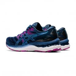 Asics Shoes Women's Gel-Nimbus 23 Running Shoe - Grand Shark/Digital Aqua - Regular (B) 10 Asics Shoes Women's Gel-Nimbus 23 Running Shoe - Grand Shark/Digital Aqua - Regular (B)