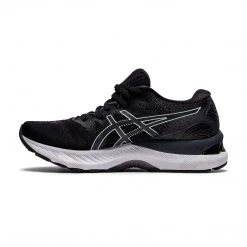 Asics Women's Gel-Nimbus 23 Running Shoe - Black/White - Regular (B) Shoes