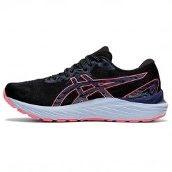 Asics Shoes Women's Gel-Cumulus 23 Running Shoe - Black/Blazing Coral - Regular (B)