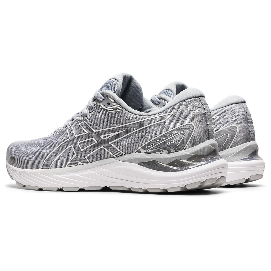 Asics Women's Gel-Cumulus 23 Running Shoe - Piedmont Grey/White - Regular (B) Shoes 4 Asics Women's Gel-Cumulus 23 Running Shoe - Piedmont Grey/White - Regular (B) Shoes