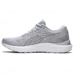 Asics Women's Gel-Cumulus 23 Running Shoe - Piedmont Grey/White - Regular (B) Shoes