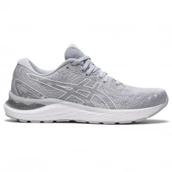 Asics Women's Gel-Cumulus 23 Running Shoe - Piedmont Grey/White - Regular (B) Shoes