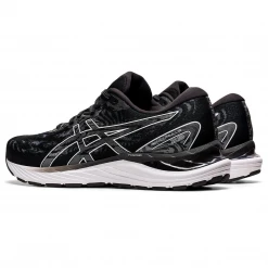 Asics Women's Gel Cumulus 23 Running Shoe: Black/White - Regular (B) 10 Asics Women's Gel Cumulus 23 Running Shoe: Black/White - Regular (B)