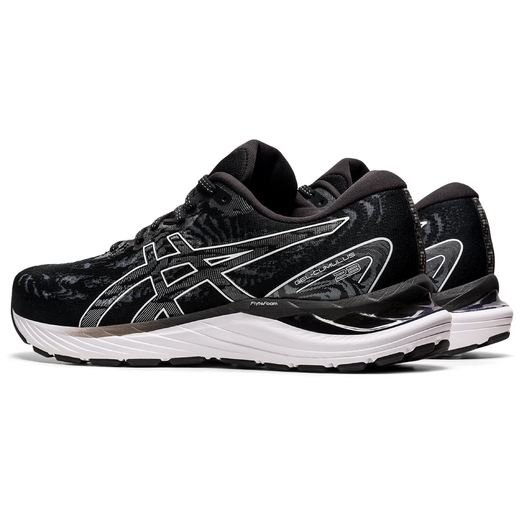 Asics Women's Gel Cumulus 23 Running Shoe: Black/White - Regular (B) 4 Asics Women's Gel Cumulus 23 Running Shoe: Black/White - Regular (B)