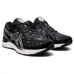 Asics Women's Gel Cumulus 23 Running Shoe: Black/White - Regular (B) 9 Asics Women's Gel Cumulus 23 Running Shoe: Black/White - Regular (B)